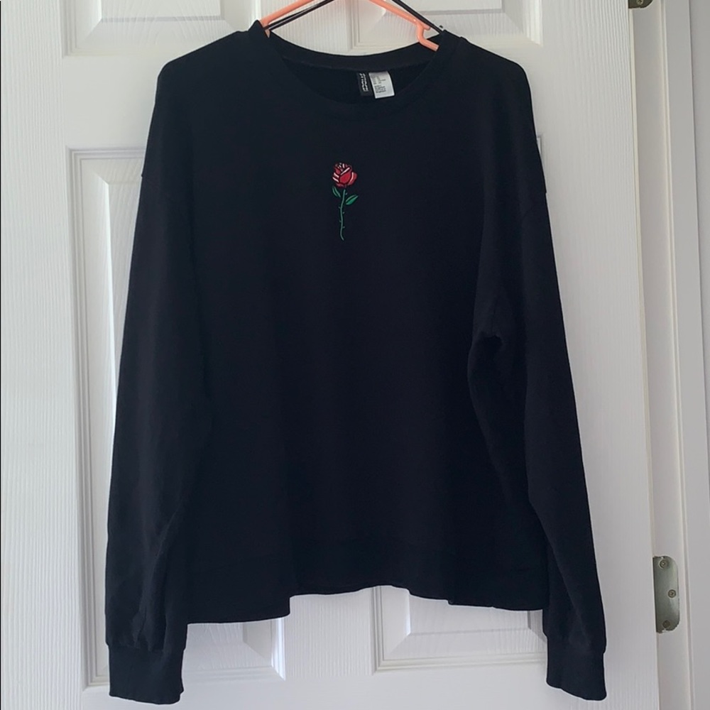 H&M Rose Oversized Shirt